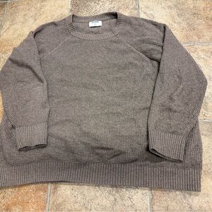 Old Navy Men's Taupe Crewneck Sweater